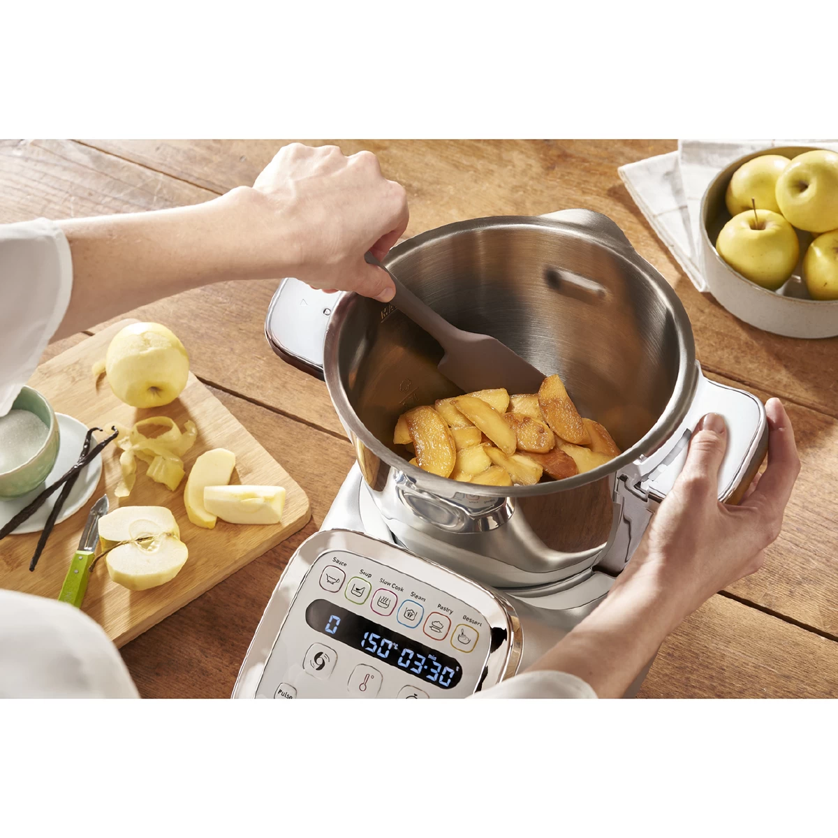 Robot Cuiseur Multifonctions 3l 1550w Silver - Hf807e10 - MOULINEX 5 Robot Cuiseur Multifonctions 3l 1550w Silver - Hf807e10 - MOULINEX – Image 5