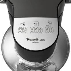 Moulinex QA319810 Robot Multifonction 1000W 4L 7 Vitesses Acier Inoxydable Noir -Magasin De Cuisine Électrique moulinex qa319810 12283328 32718186 1140x1140