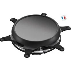 Moulinex Appareil à Raclette 6 Personnes 700w + Plancha + Crêpière - Re15181...