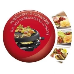 Moulinex Appareil à Raclette 6 Personnes 700w + Plancha + Crêpière - Re15181... -Magasin De Cuisine Électrique moulinex re151812 appareil a raclette multifonctions plancha et crepes 6 personnes noir 2151518 23334959 1140x1140
