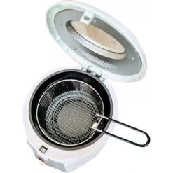 MPM Friteuse électrique Compacte Bol Lavable Antiadhésif De 1,5 Litre 11... 8 MPM Friteuse électrique Compacte Bol Lavable Antiadhésif De 1,5 Litre 11... -Magasin De Cuisine Électrique mpm mfr 07 freidora el ctrica compacta 1 5 litros cubeta desmontable lavable antiadherente regulador hasta 190 c libre bpa 1100w3