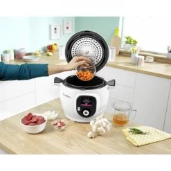 Multicuiseur - Robot Cuiseur MOULINEX YY4405FB Cookeo+ Intelligent, ... 8 Multicuiseur - Robot Cuiseur MOULINEX YY4405FB Cookeo+ Intelligent, ... -Magasin De Cuisine Électrique multicuiseur robot cuiseur moulinex yy4405fb cookeo intelligent jusqua 6 personnes 6 programmes 100 recettes louche livre de recettes 13104302 35602962 1140x1140
