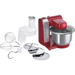Bosch MUM48R1 Robot Multifonction Lame Réglable 600W Plastique Acier Inoxyd... -Magasin De Cuisine Électrique mum48r1 robot multifonction lame reglable 600w plastique acier inoxydable rouge 13970222 38729224 1140x1140