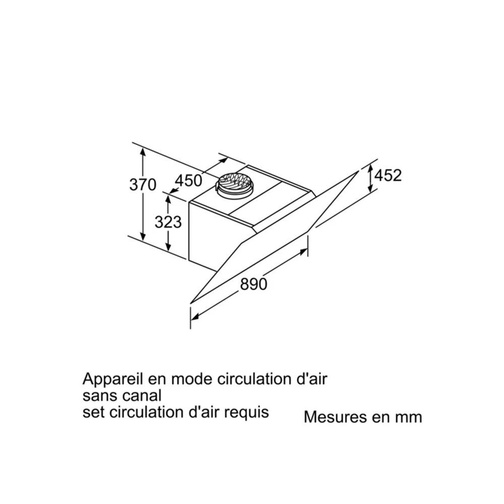 Hotte Décorative Inclinée 90cm 680m3/h Noir - D95ihm1s0 - NEFF 5 Hotte Décorative Inclinée 90cm 680m3/h Noir - D95ihm1s0 - NEFF – Image 5