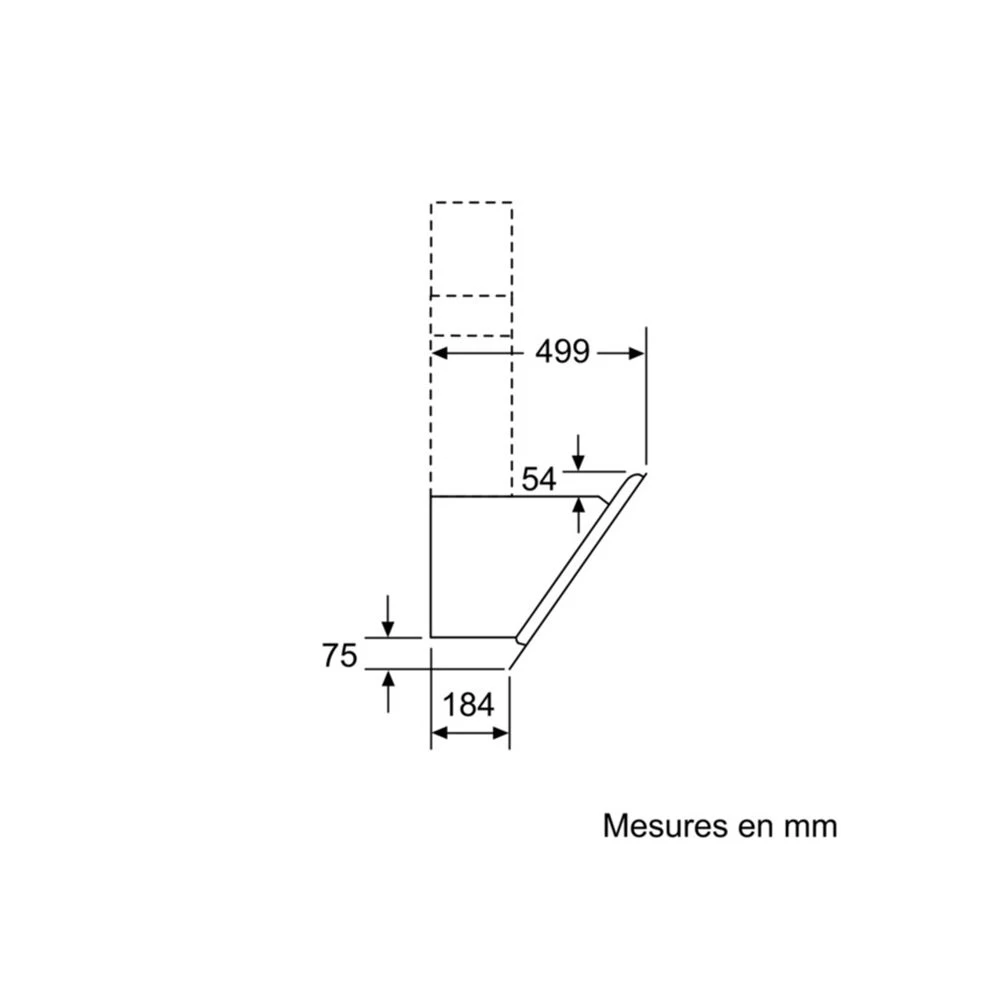 Hotte Décorative Inclinée 90cm 680m3/h Noir - D95ihm1s0 - NEFF 6 Hotte Décorative Inclinée 90cm 680m3/h Noir - D95ihm1s0 - NEFF – Image 6