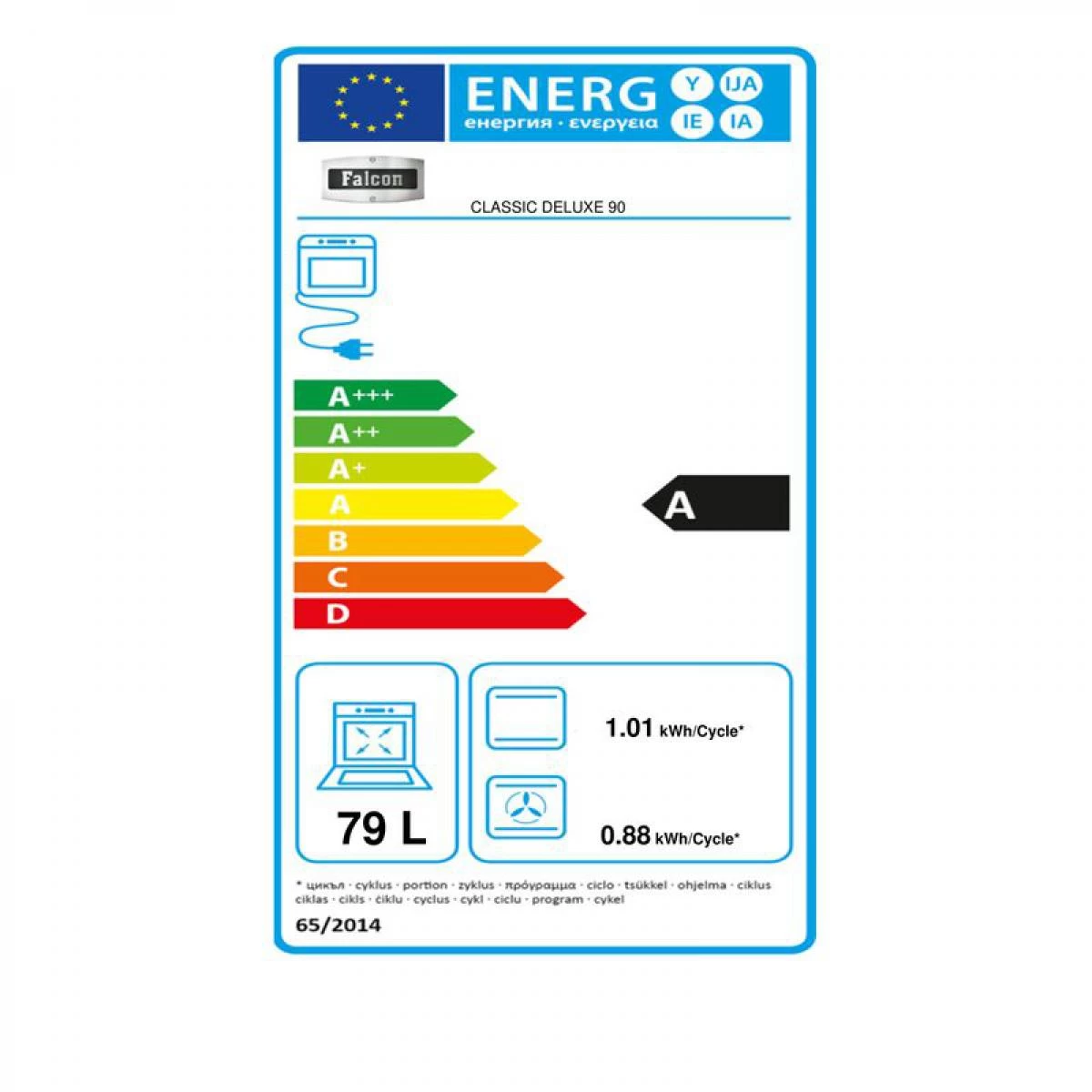 Piano De Cuisson FALCON CDL90ECRB/C Vitro 90 Bleu 4 Piano De Cuisson FALCON CDL90ECRB/C Vitro 90 Bleu – Image 4