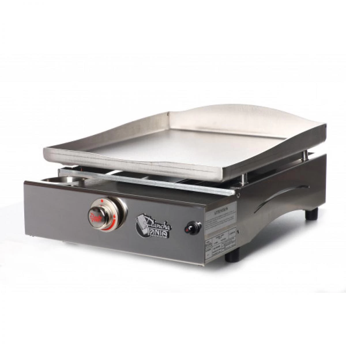 Plancha à Gaz LAGOA 1 Feu - Plaque Et Caisson INOX - LG2_1F 1 Plancha à Gaz LAGOA 1 Feu - Plaque Et Caisson INOX - LG2_1F