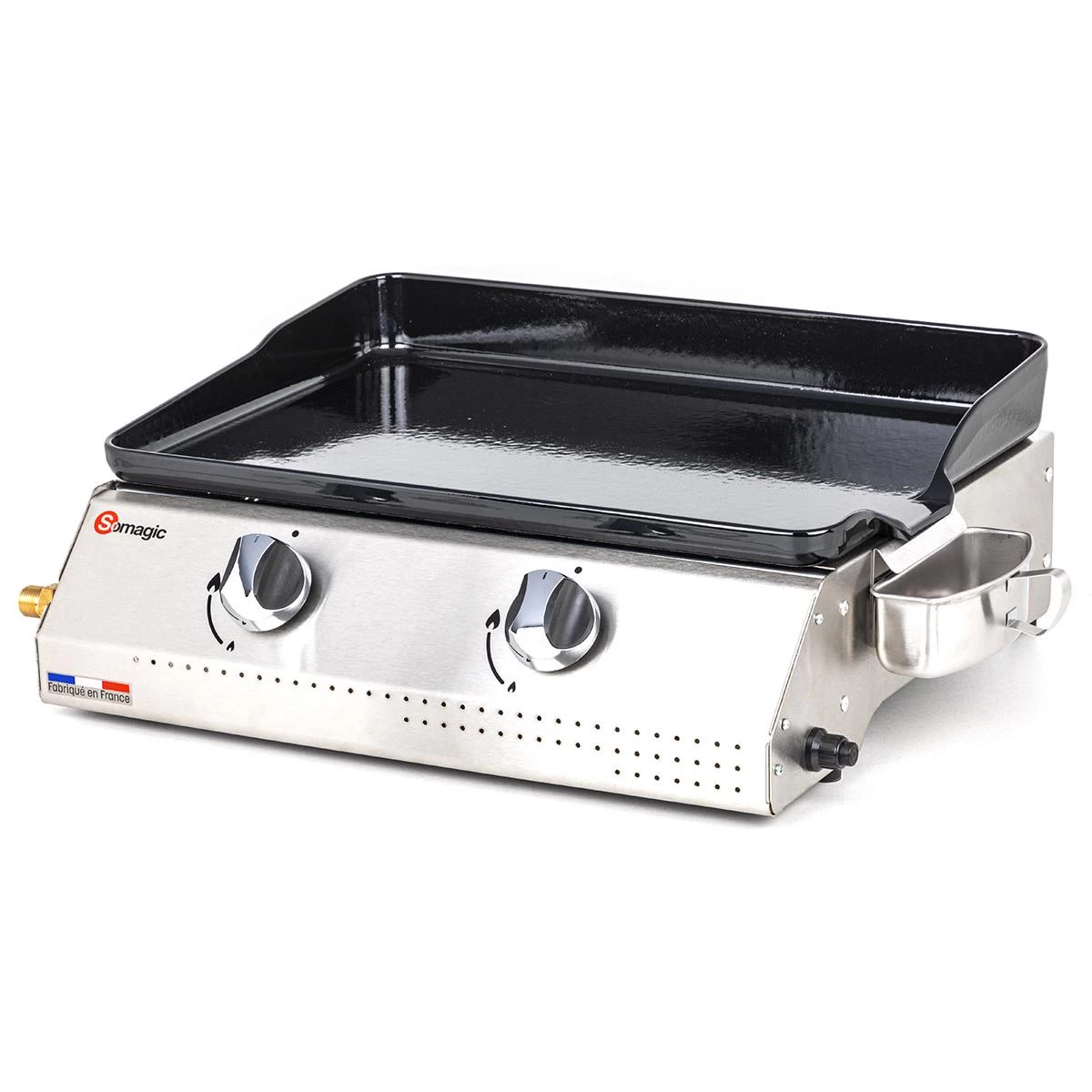 Plancha à Gaz Vera 200 Avec Cuve En Inox - Somagic 1 Plancha à Gaz Vera 200 Avec Cuve En Inox - Somagic