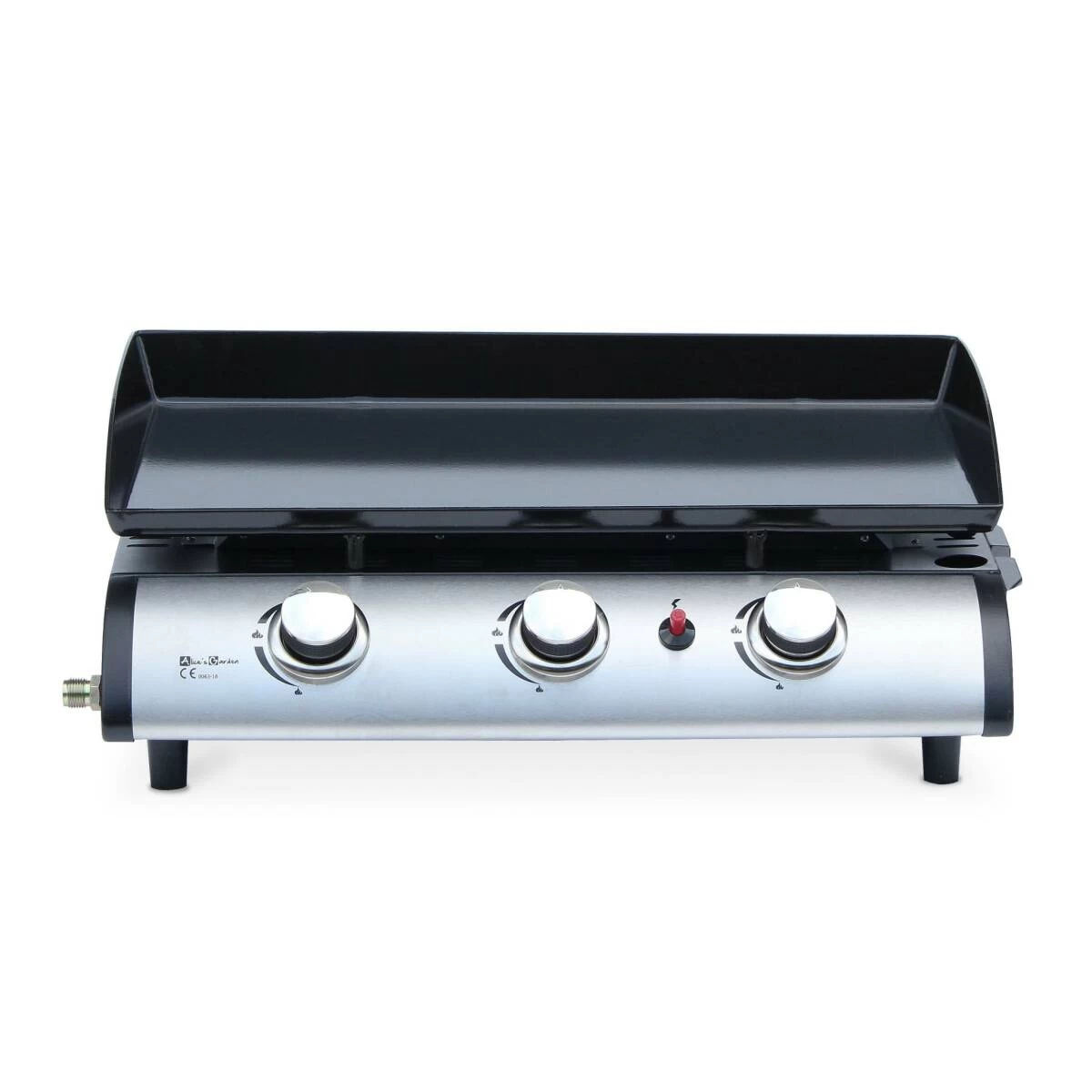 Plancha Au Gaz 3 Feux, Porthos 3 Brûleurs, 7,5 KW Barbecue Grande Pl... 1 Plancha Au Gaz 3 Feux, Porthos 3 Brûleurs, 7,5 KW Barbecue Grande Pl...