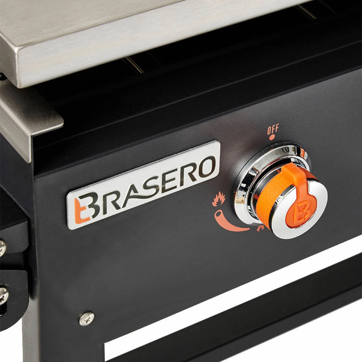 Plancha Au Gaz BRASERO Carmen Sur Chariot - 4 Brûleurs - 90 X 45,5 Cm... 2 Plancha Au Gaz BRASERO Carmen Sur Chariot - 4 Brûleurs - 90 X 45,5 Cm... – Image 2