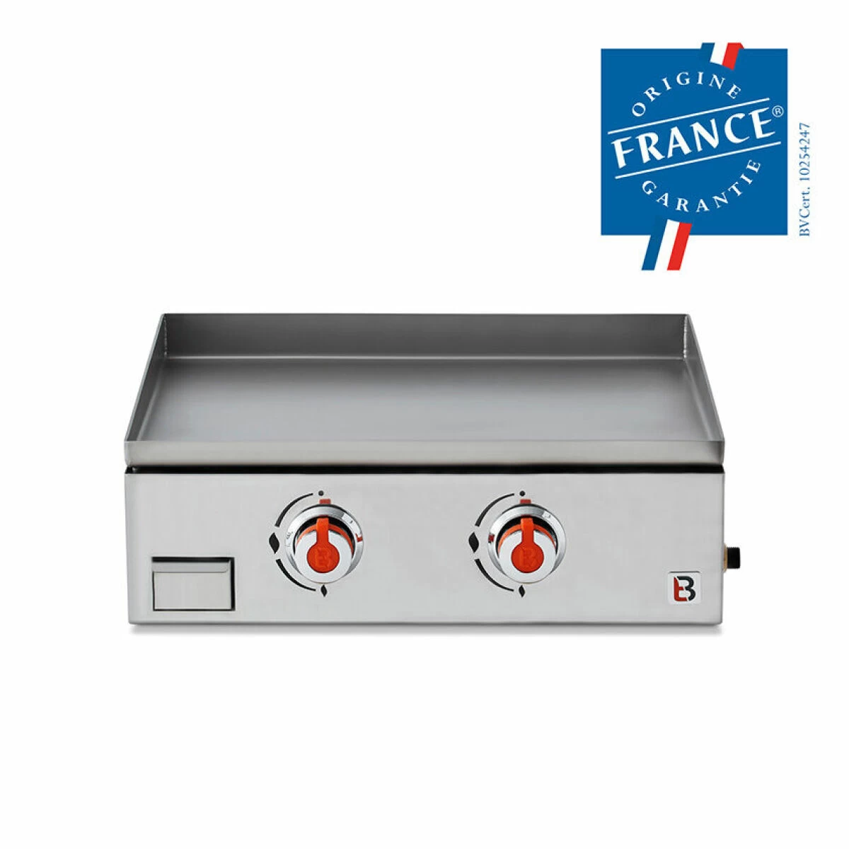Plancha Au Gaz BRASERO Joana Inox 2 Feux - Surface De Cuisson 53 X 40 ... 2 Plancha Au Gaz BRASERO Joana Inox 2 Feux - Surface De Cuisson 53 X 40 ... – Image 2