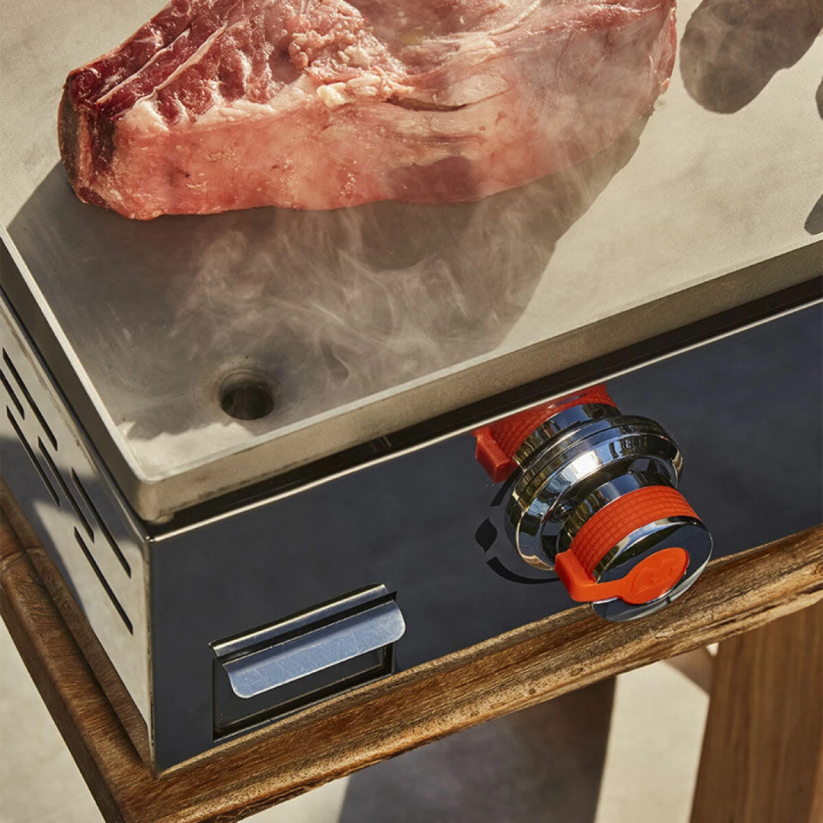 Plancha Au Gaz BRASERO Joana Inox 2 Feux - Surface De Cuisson 53 X 40 ... 4 Plancha Au Gaz BRASERO Joana Inox 2 Feux - Surface De Cuisson 53 X 40 ... – Image 4