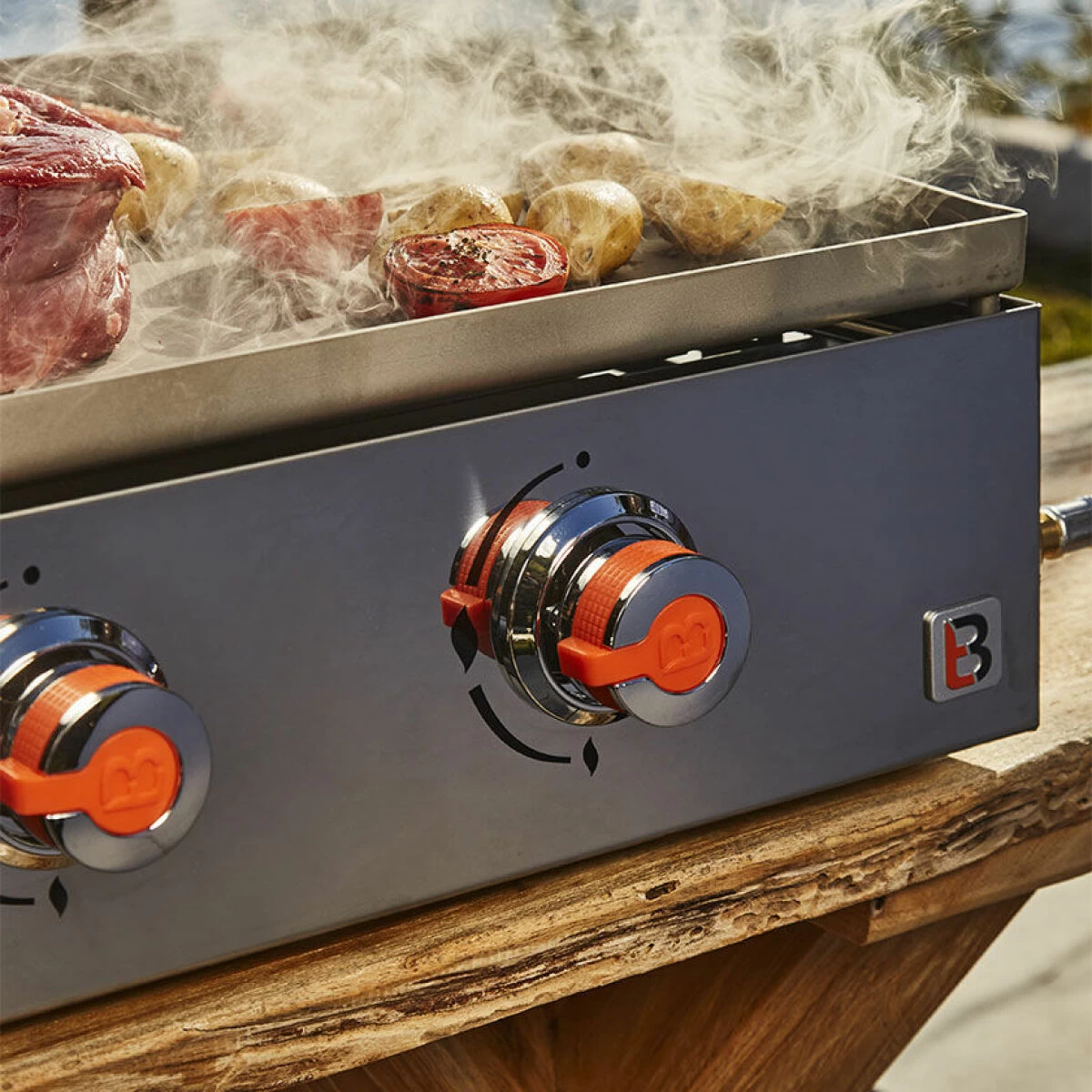 Plancha Au Gaz BRASERO Joana Inox 2 Feux - Surface De Cuisson 53 X 40 ... 5 Plancha Au Gaz BRASERO Joana Inox 2 Feux - Surface De Cuisson 53 X 40 ... – Image 5