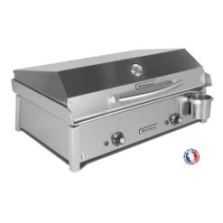 Plancha électrique ANTHEA E650 + Couvercle + 2 Ustensiles - MIRICHAUD