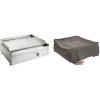 Planet Plancha électrique En Inox Chef 55 Cm Avec Housse.