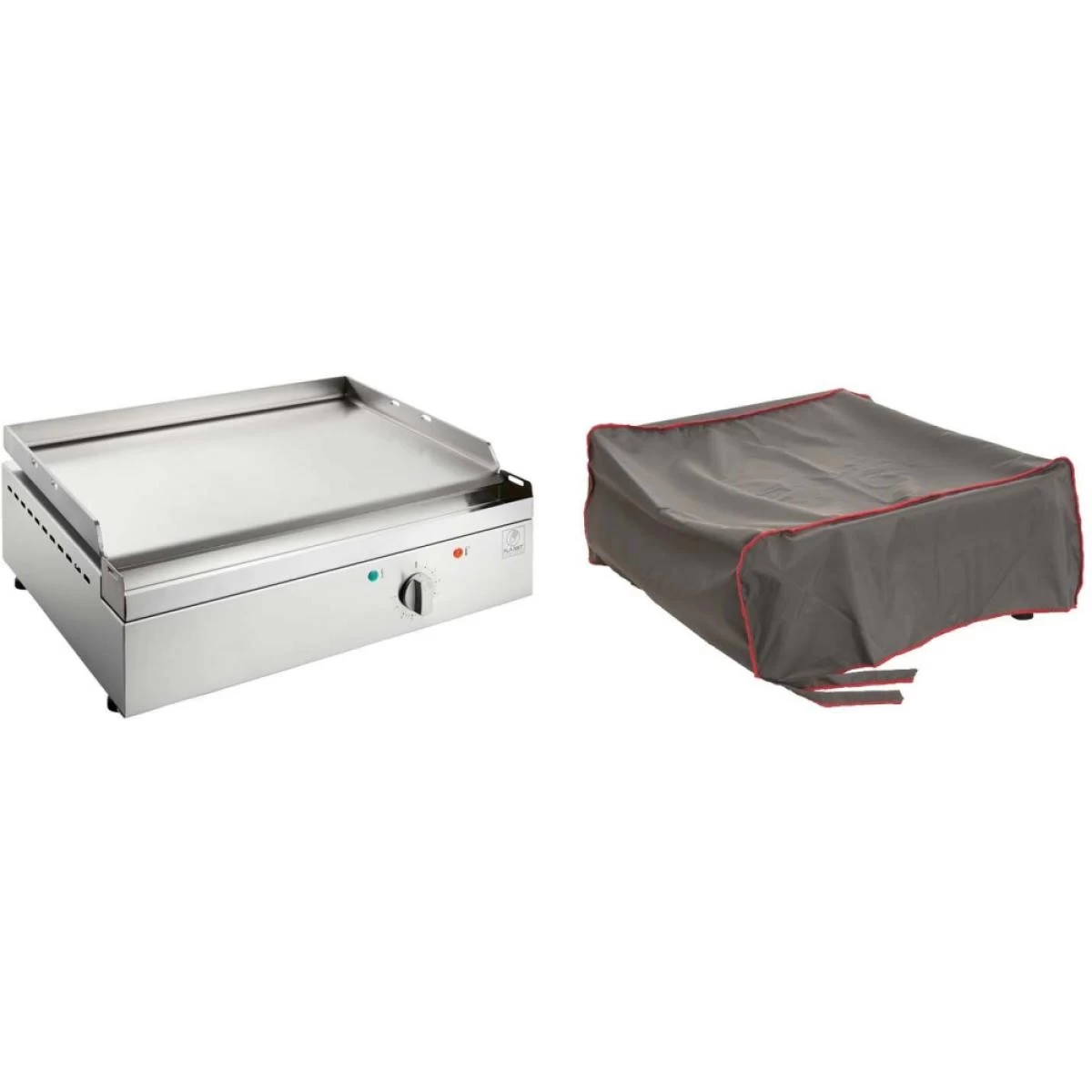 Planet Plancha électrique En Inox Chef 55 Cm Avec Housse. 1 Planet Plancha électrique En Inox Chef 55 Cm Avec Housse.