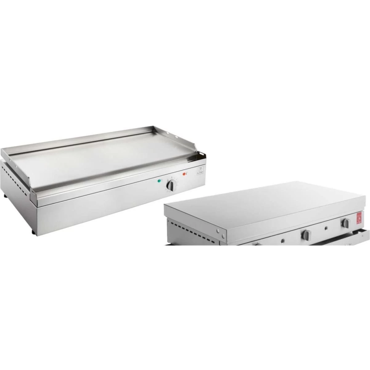 Planet Plancha électrique En Inox Chef 80 Cm Avec Couvercle. 1 Planet Plancha électrique En Inox Chef 80 Cm Avec Couvercle.