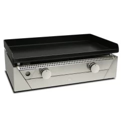 Plancha Gaz Acier Laminé Au Carbone Rainbow Inox