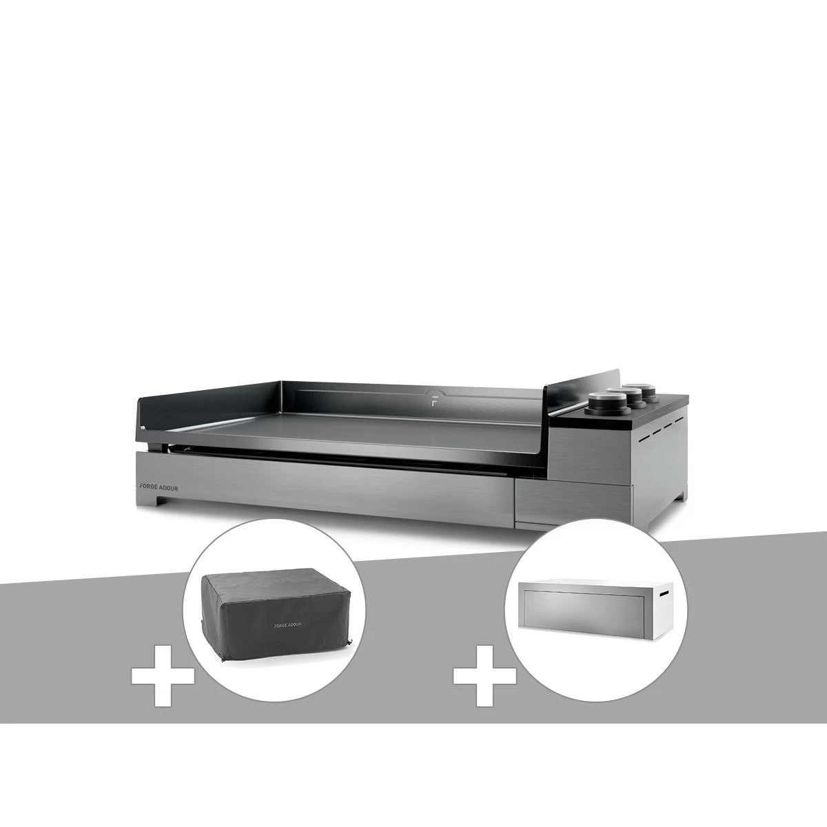 Plancha Gaz Premium 75 Inox Avec Housse Et Couvercle Pour Plancha - FO... 1 Plancha Gaz Premium 75 Inox Avec Housse Et Couvercle Pour Plancha - FO...
