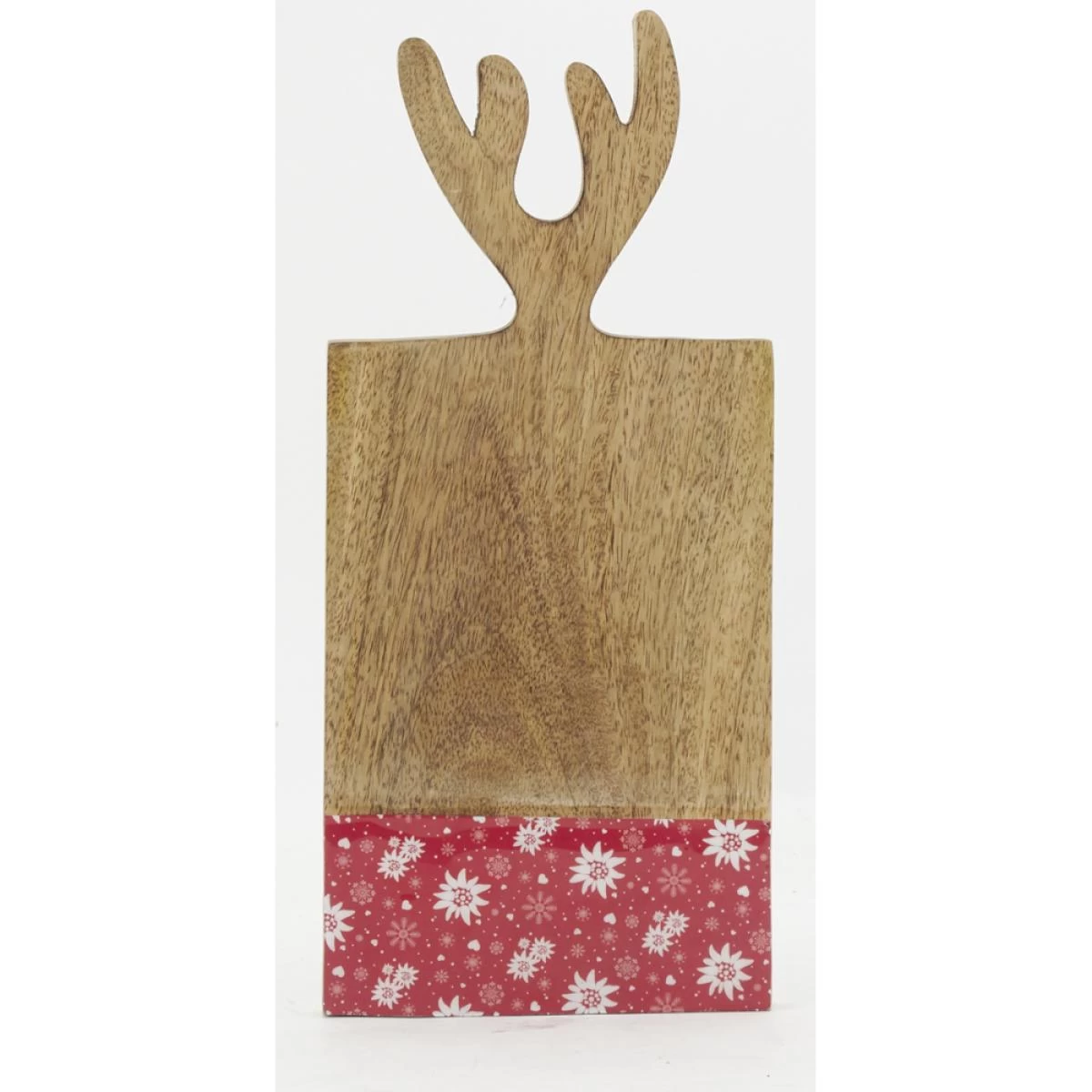 Planche à Découper En Manguier Et Résine Décor Edelweiss. 2 Planche à Découper En Manguier Et Résine Décor Edelweiss. – Image 2