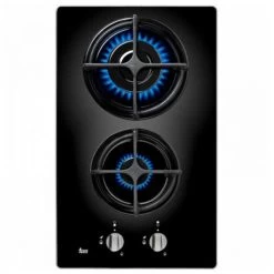 Plaque Au Gaz Teka CGBLUX30 (30 Cm) Noir (2 Feux à Gaz)