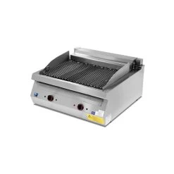 Plaque Coup De Feu Électrique Avec 2 Zones - Virtus - Acier Inoxydabl...