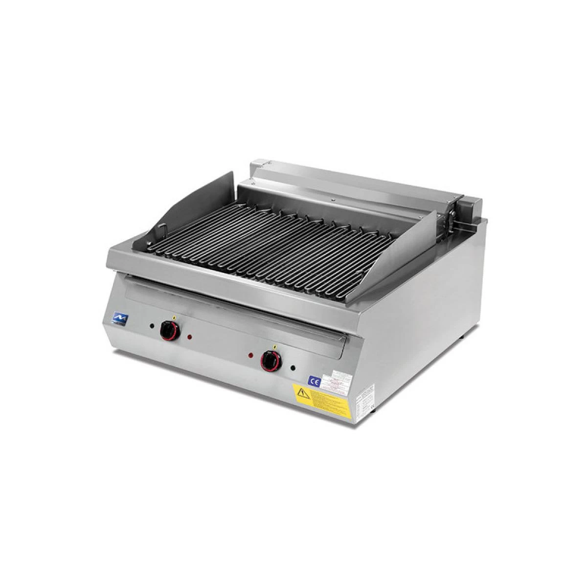 Plaque Coup De Feu Électrique Avec 2 Zones - Virtus - Acier Inoxydabl... 1 Plaque Coup De Feu Électrique Avec 2 Zones - Virtus - Acier Inoxydabl...