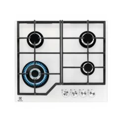Electrolux Plaque Gaz KGG64362W Série 600 , 9 Niveaux De Puissance