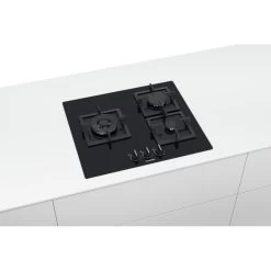 Table Verre Gaz 60cm Noir Fleur De Plan - Ep6a6cb20 - SIEMENS -Magasin De Cuisine Électrique plaque gaz siemens 8000w 59cm 1041395 1377020 23352293 1140x1140