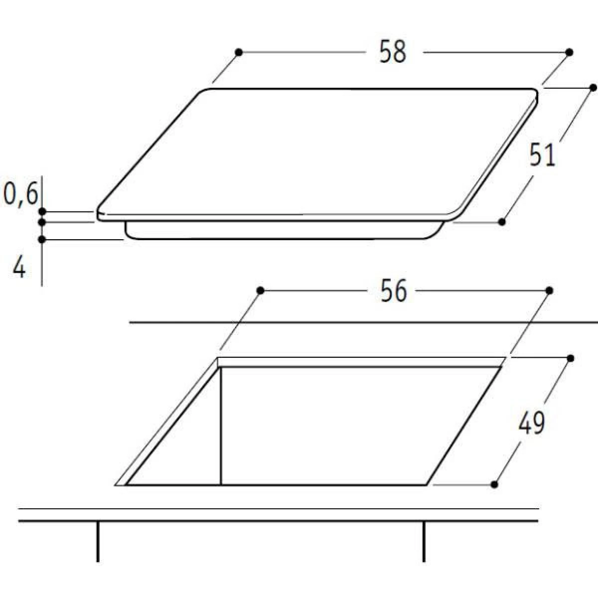 Whirlpool Table De Cuisson Vitrocéramique 4 Feux 6200w Noir - Akt8130ne - WHIRL... 2 Whirlpool Table De Cuisson Vitrocéramique 4 Feux 6200w Noir - Akt8130ne - WHIRL... – Image 2