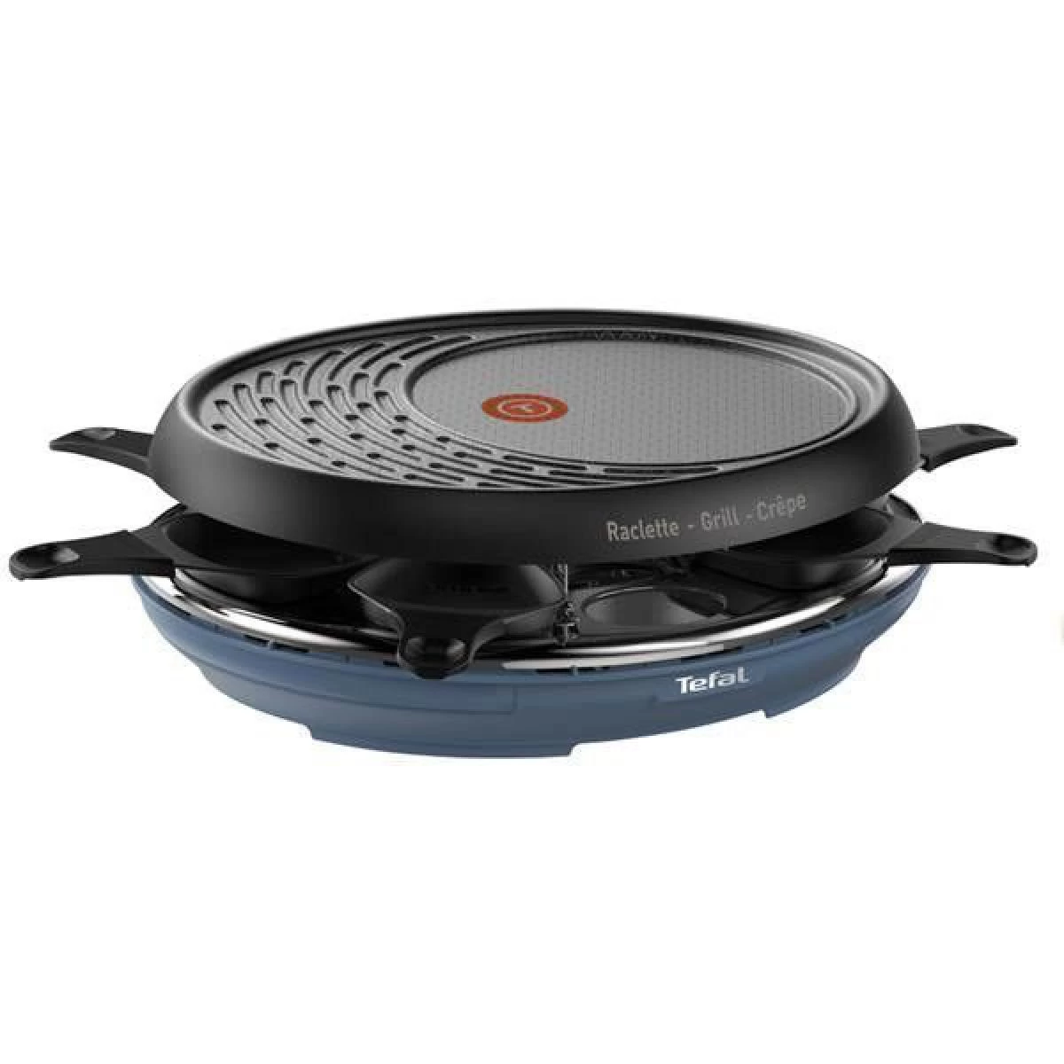 Tefal Appareil à Raclette 8 Personnes 1050w + Grill + Crêpière - Re310401... 2 Tefal Appareil à Raclette 8 Personnes 1050w + Grill + Crêpière - Re310401... – Image 2