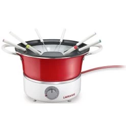 Fondue 900w 8 Fourchettes Rouge - 349201 - LAGRANGE