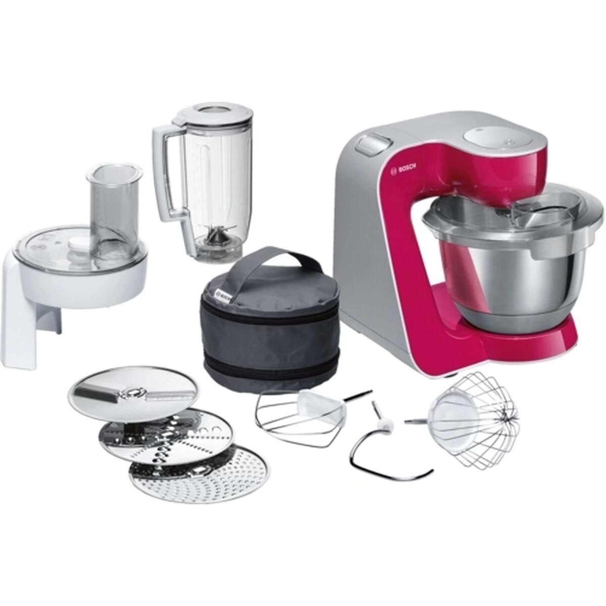Robot Culinaire BOSCH MUM58420 ROJO 1000W Rose 3,9 L 1 Robot Culinaire BOSCH MUM58420 ROJO 1000W Rose 3,9 L
