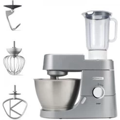 Robot Pâtissier KENWOOD Chef KVC3110S - Gris Argenté - 1000 W
