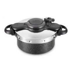 SEB Autocuiseur Clipso Minut Duo 5L Finition Pierre P4605138