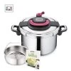 Tefal SEB P4371407 Cocotte-minute 8 L, Autocuiseur Inox, Induction, Poignée...