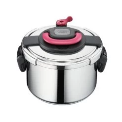 Tefal SEB P4371407 Cocotte-minute 8 L, Autocuiseur Inox, Induction, Poignée... -Magasin De Cuisine Électrique seb p4371407 cocotte minute 8 l autocuiseur inox induction poignees rabattables securite 5 points ouverture facile clipso 13842456 38381616 1140x1140