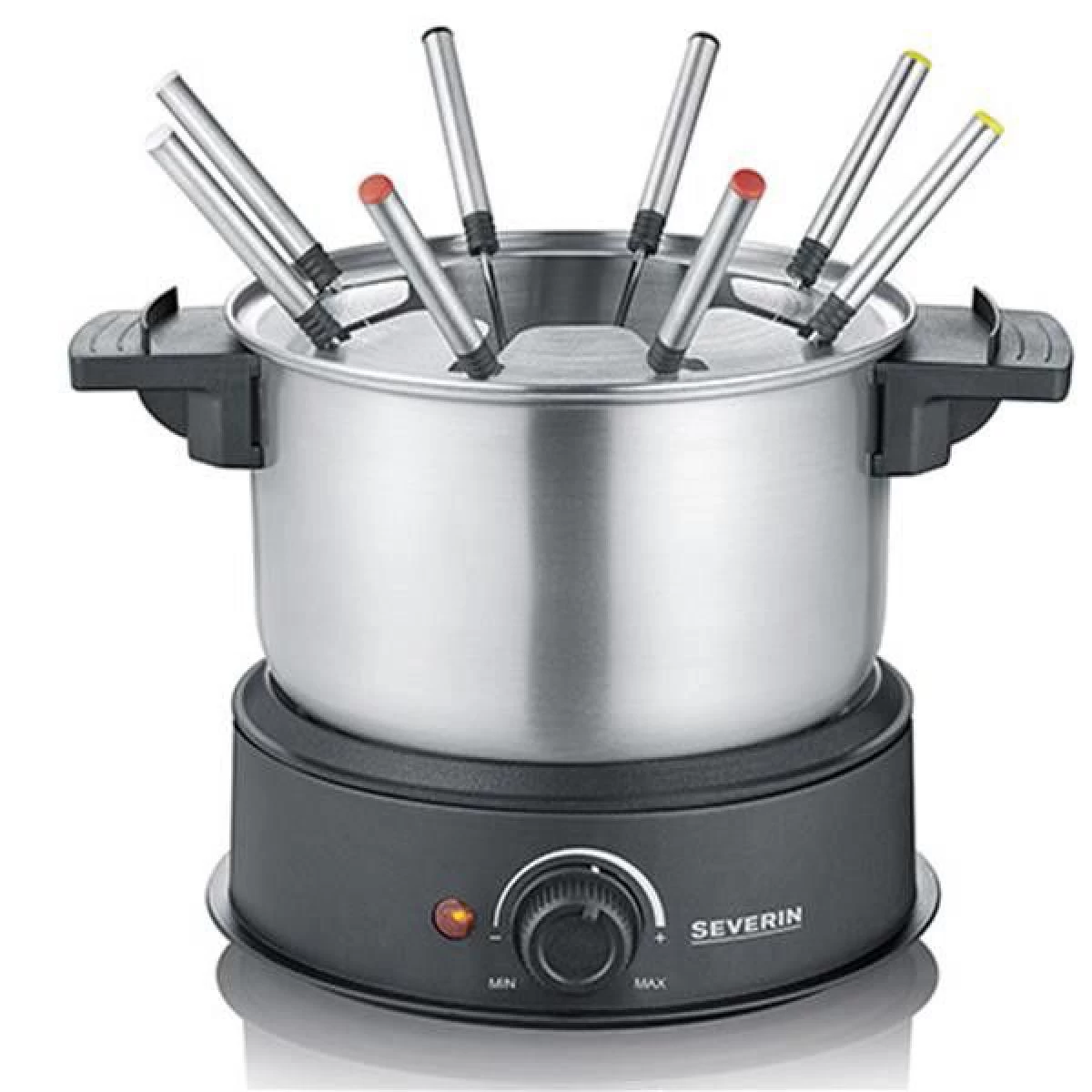 SERVICE FONDUE ELECT INOX 1500W 8 P SEVERIN - 2470 1 SERVICE FONDUE ELECT INOX 1500W 8 P SEVERIN - 2470