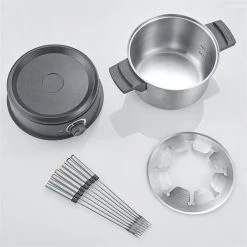 SERVICE FONDUE ELECT INOX 1500W 8 P SEVERIN - 2470 7 SERVICE FONDUE ELECT INOX 1500W 8 P SEVERIN - 2470 -Magasin De Cuisine Électrique service fondue elect inox 1500w 8 p severin 2470 7157430 23197131 1140x1140