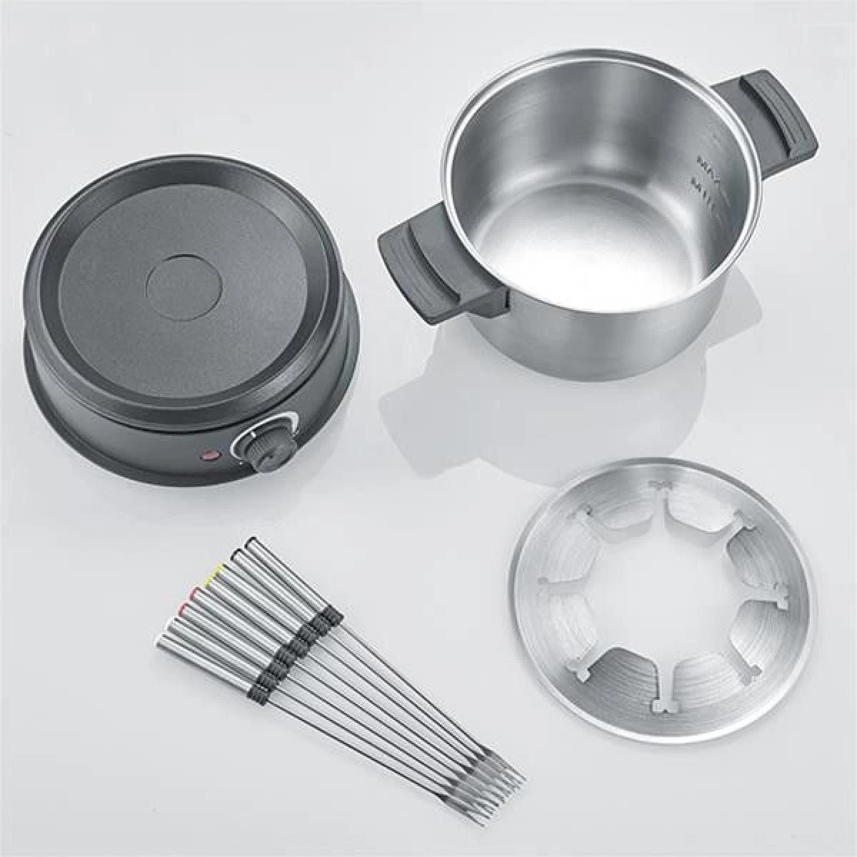 SERVICE FONDUE ELECT INOX 1500W 8 P SEVERIN - 2470 4 SERVICE FONDUE ELECT INOX 1500W 8 P SEVERIN - 2470 – Image 4