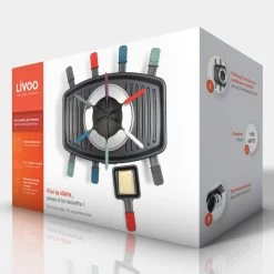 LIVOO Set à Raclette, Grill Et Fondue + 8 Poelons + 6 Fourchettes - Pour 8 ... -Magasin De Cuisine Électrique set a raclette grill et fondue 8 poelons 6 fourchettes pour 8 personnes 10155772 26129352 1140x1140