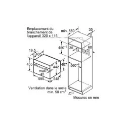 Siemens Four Combiné Mo Intégrable 45l Pyrolyse Inox/noir - Cm676gbs1 - SIEM... -Magasin De Cuisine Électrique siemens four combine mo integrable 45l pyrolyse inoxnoir cm676gbs1 4