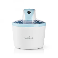Nedis Sorbetière 1,2l Blanc/bleu Aluminium/plastique