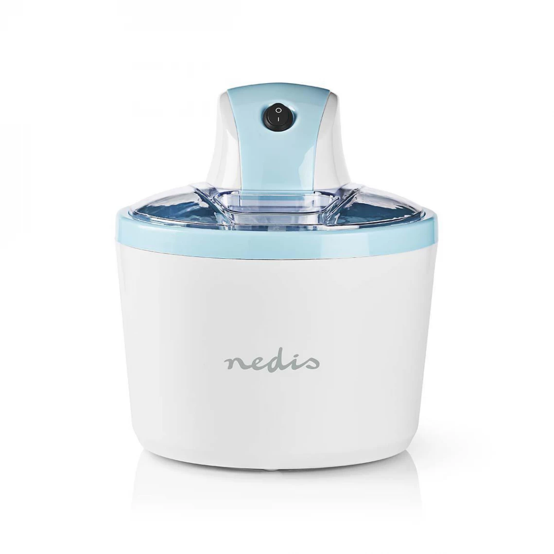 Nedis Sorbetière 1,2l Blanc/bleu Aluminium/plastique 1 Nedis Sorbetière 1,2l Blanc/bleu Aluminium/plastique