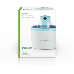 Nedis Sorbetière 1,2l Blanc/bleu Aluminium/plastique 14 Nedis Sorbetière 1,2l Blanc/bleu Aluminium/plastique -Magasin De Cuisine Électrique sorbetiere 12l blanc 7 1140x1140