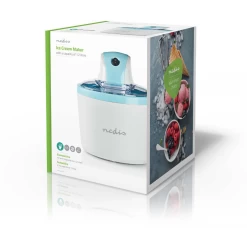 Nedis Sorbetière 1,2l Blanc/bleu Aluminium/plastique 15 Nedis Sorbetière 1,2l Blanc/bleu Aluminium/plastique -Magasin De Cuisine Électrique sorbetiere 12l blanc 8 1140x1140