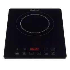 Table De Cuisson Posable BRANDT Tl1SLIM2 1 Foyer Noir