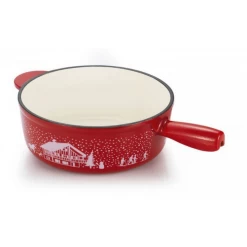 Poêlon En Fonte émaillée 24cm Rouge - 403779 - TABLE&COOK