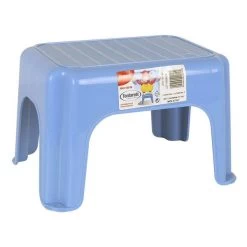 Tabouret Fabriqué En Plastique (29 X 21 X 18 Cm) Couleur - Crème