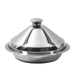 Tajine En Acier Inoxydable Tous Feux 24 Cm